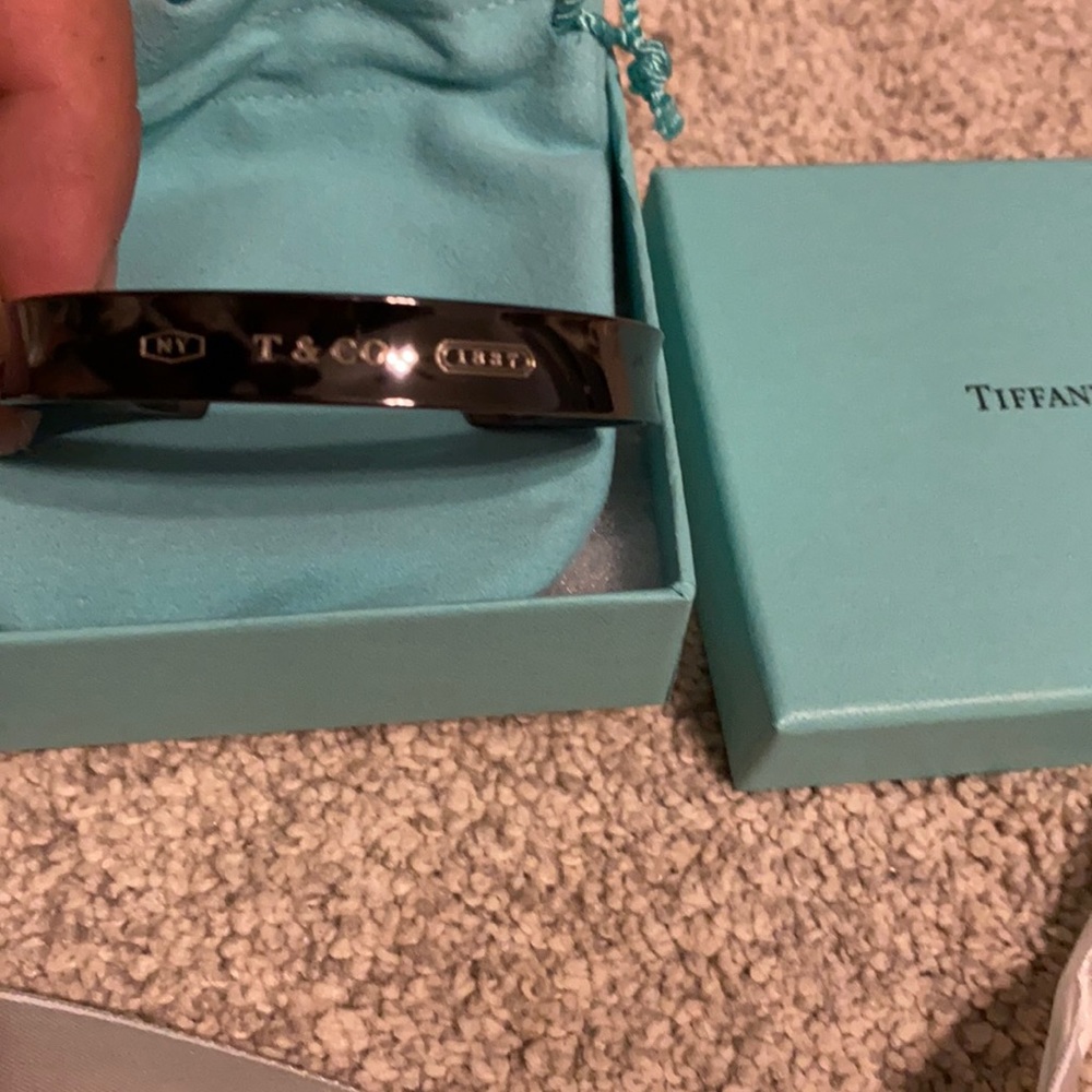 Authentic Tiffany & Co. Titanium Cuff Bracelet